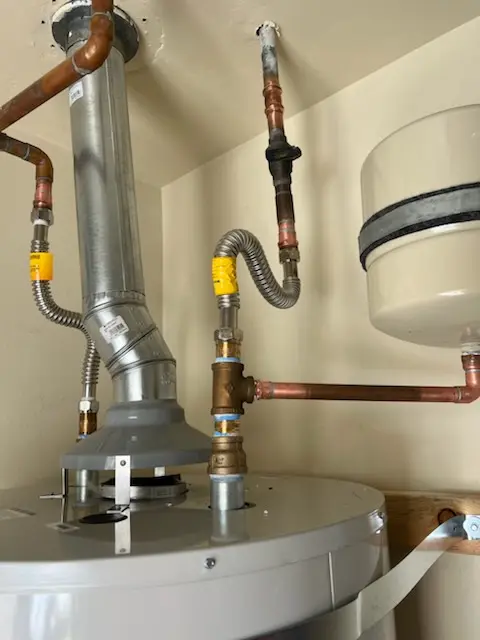 Water heater installation and plumbing repair in Quail Hill